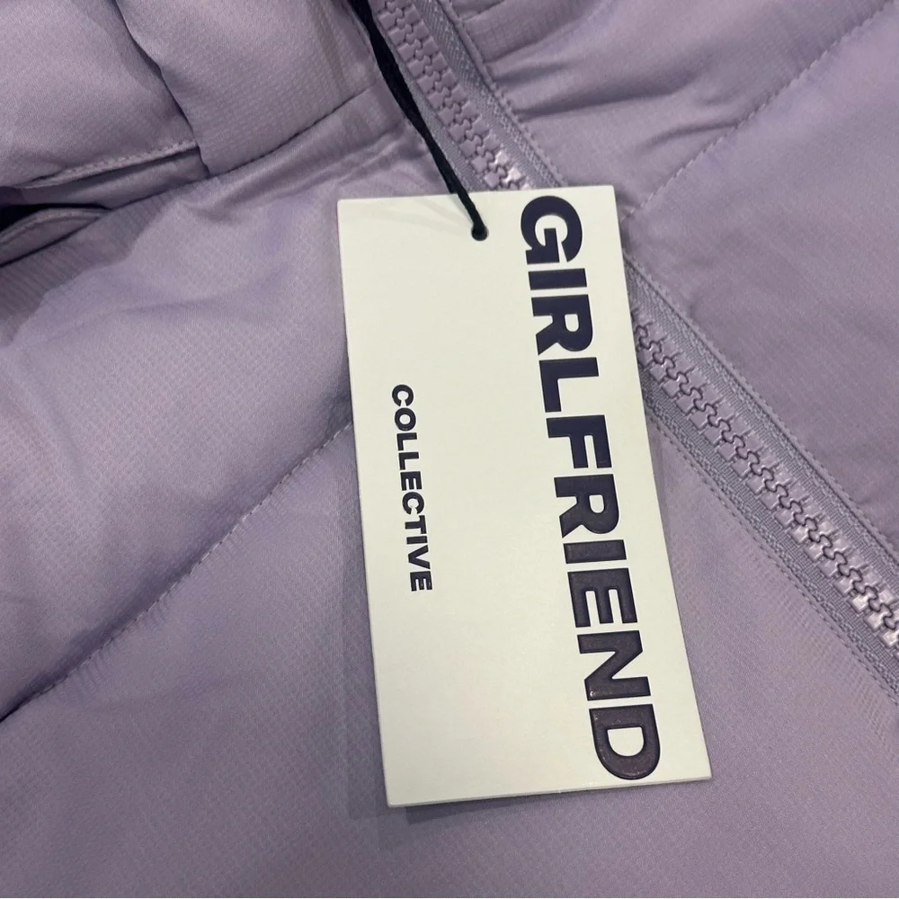 NWT Girlfriend Collective “Puffer Long Jacket” - Picture 9 of 16